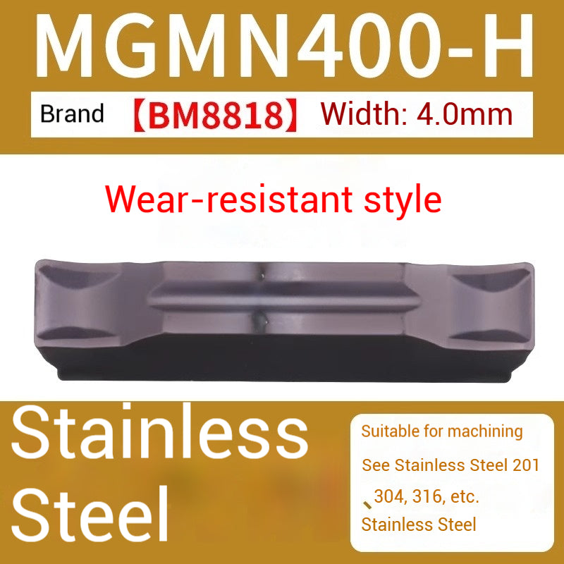 1031-CNC grooving cut-off inserts lathe end face clamp cutter grain mgmn300-m steel parts stainless steel cutter head Shandong Denso Pricision Tools Co.,Ltd.